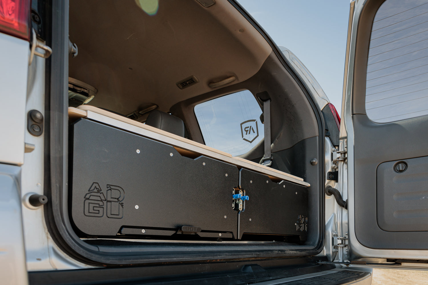 Lexus GX470 Dual Storage Drawers and Sleeping Platform with Slide Out Table