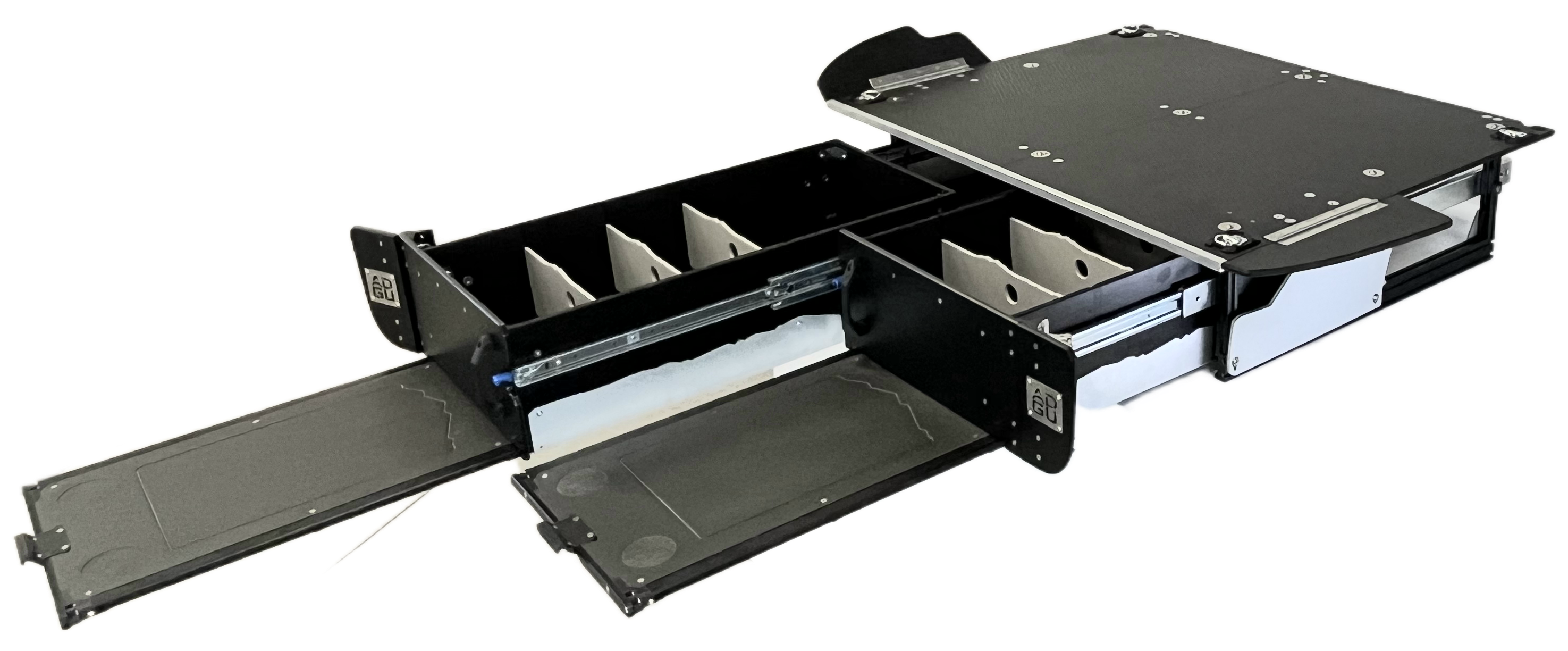5th Gen 4Runner w Cargo Tray - Dual Drawer