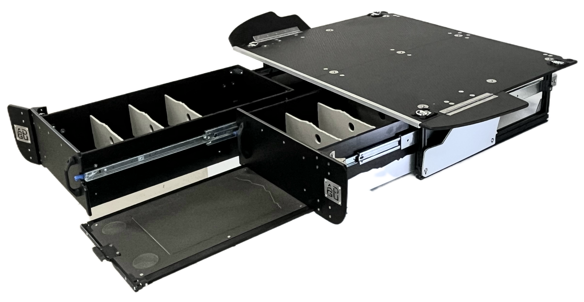 5th Gen 4Runner w Cargo Tray - Dual Drawer