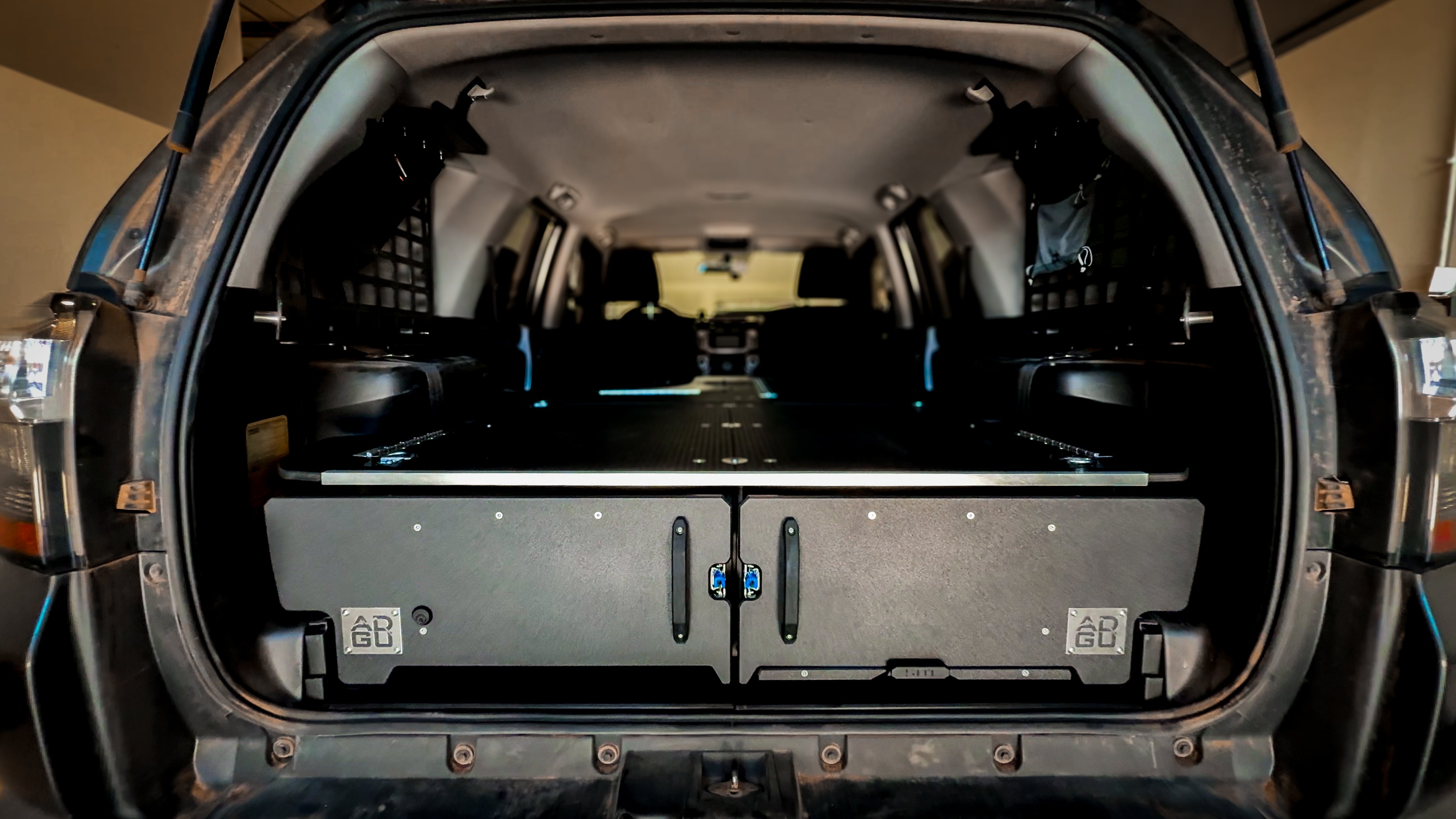5th Gen 4Runner w 3rd Row Seating - Dual Drawer