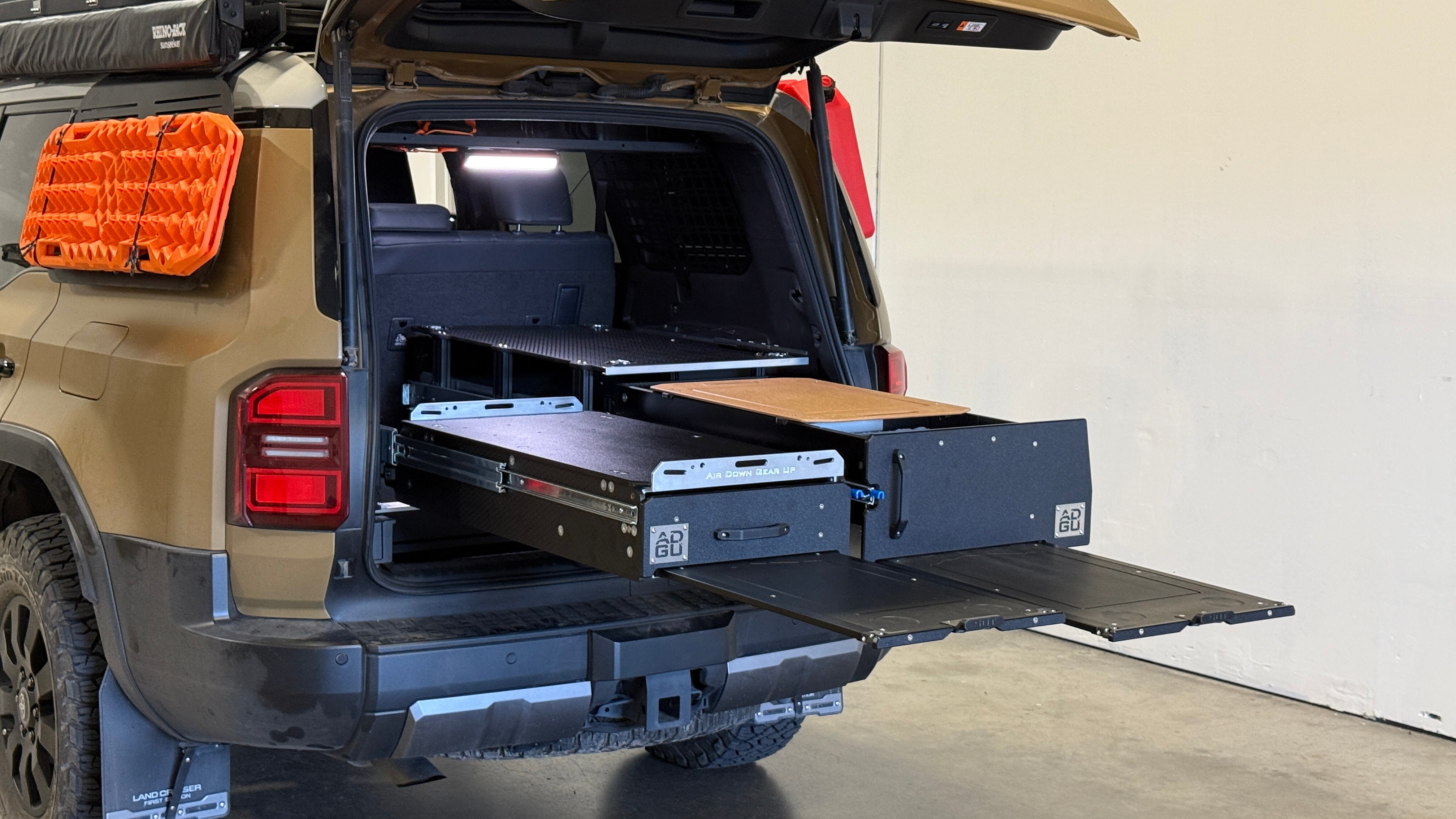 250 Land Cruiser - Advanced Fridge Slide and Storage Drawer