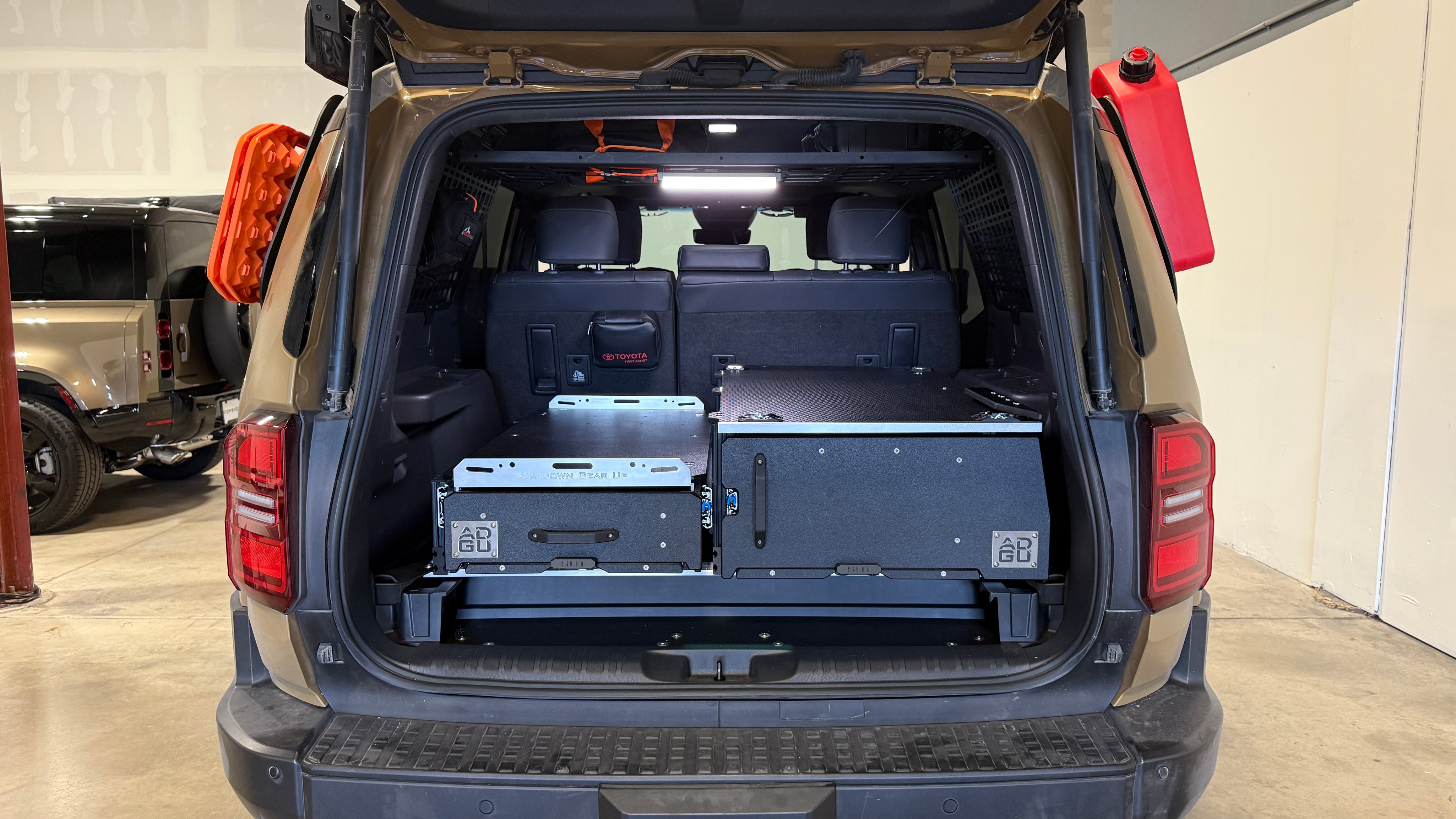 250 Land Cruiser - Advanced Fridge Slide and Storage Drawer