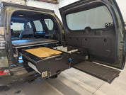 Lexus GX460 Sleeping Platform and Drawers for Overland Expedition Adventure travel 