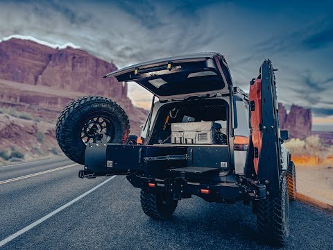 SS1 - Silent Storage Drawer System - Lexus GX550 WITH 3rd Row (removal of third row required)