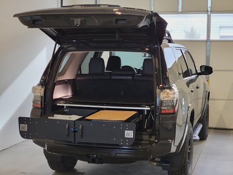 5th Gen 4Runner w Cargo Tray - Dual Drawer
