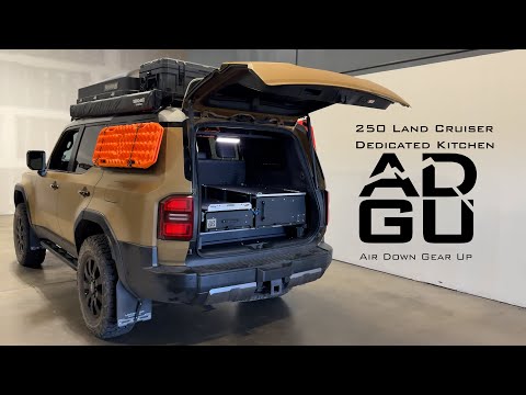 250 Land Cruiser - Advanced Fridge Slide and Storage Drawer